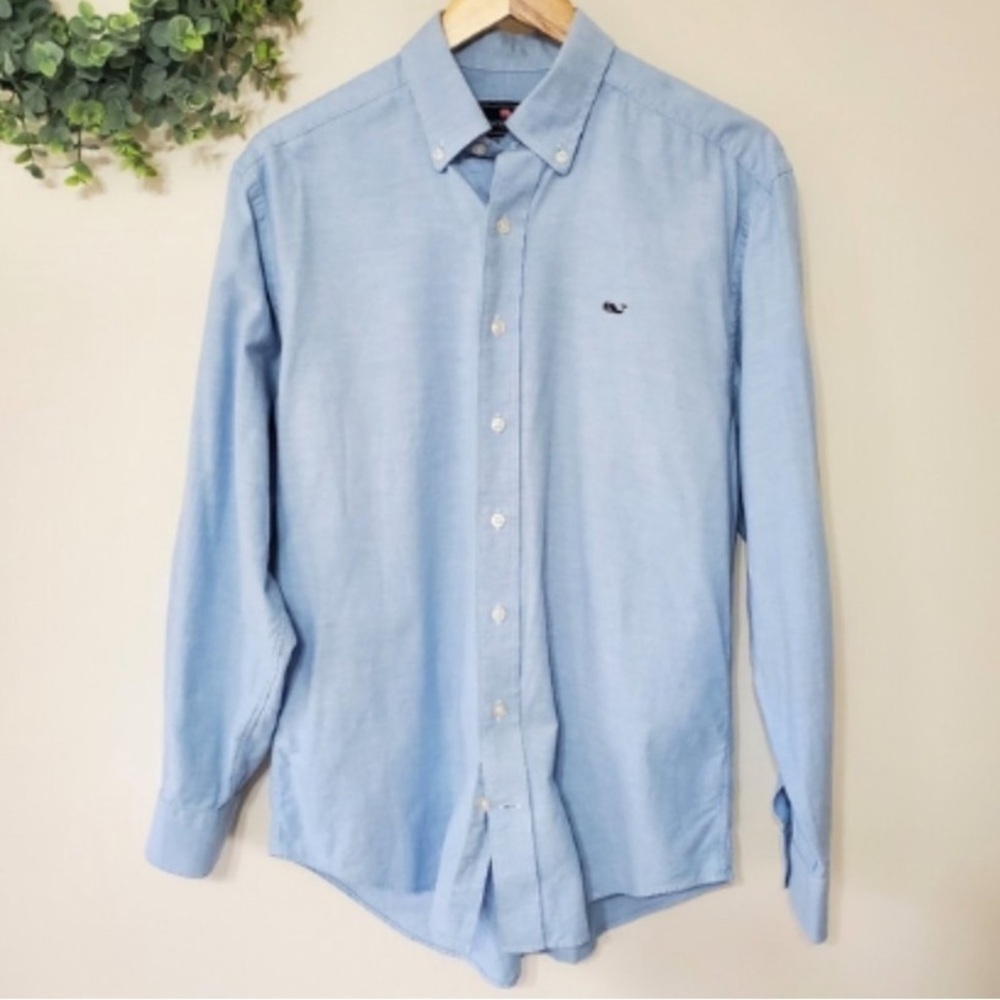 Vineyard Vines by Shep & Ian 100% Cotton Whale Oxford small - Picture 2 of 4